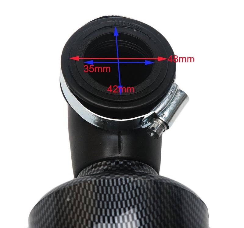 HIFROM فلتر هواء بديل عالي الأداء HIFROM 35mm 42mm 48mm ل 150cc 250cc ATV دراجة نارية كواد موبايل سكوتر كارت - Image 2